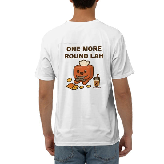 One More Round Lah Singlish T-Shirt – Funny Singapore Slang Gaming Streetwear Tee