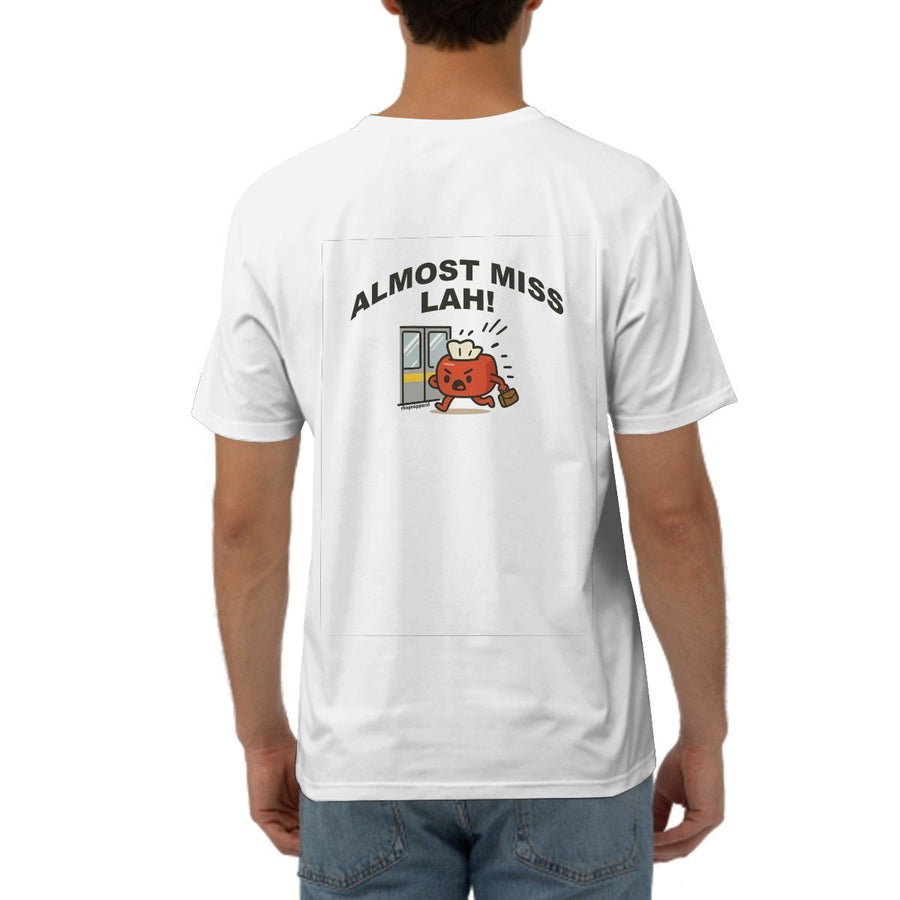 Almost Miss Lah Singlish T-Shirt – Funny Singapore Slang MRT Streetwear Tee