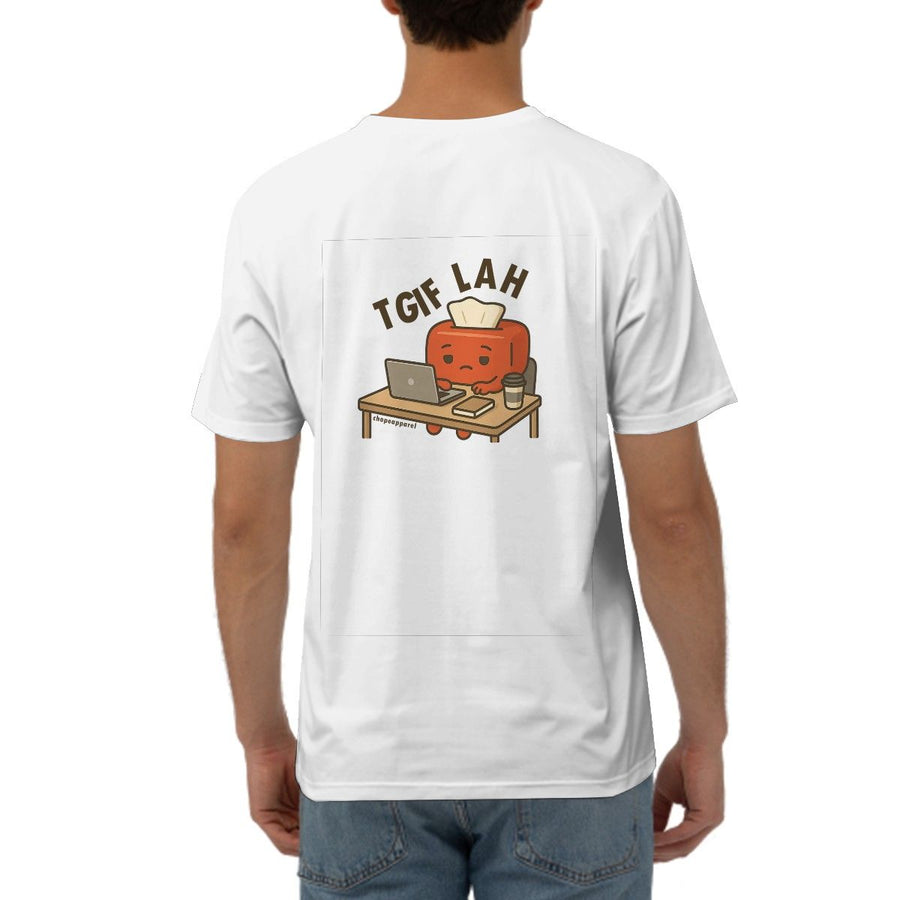 TGIF Lah Singlish T-Shirt – Funny Singapore Slang Streetwear Tee